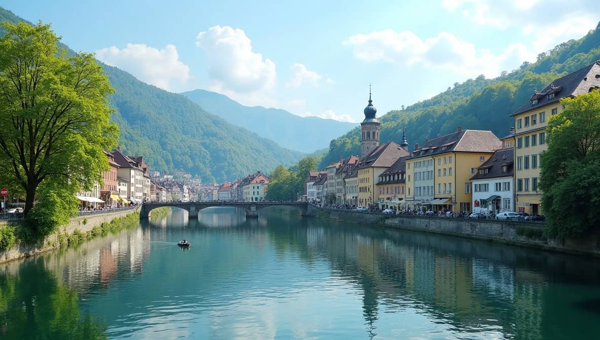 Bad Ems Kurstadt an der Lahn in Rheinland-Pfalz