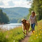 Urlaub mit Hund an der Lahn